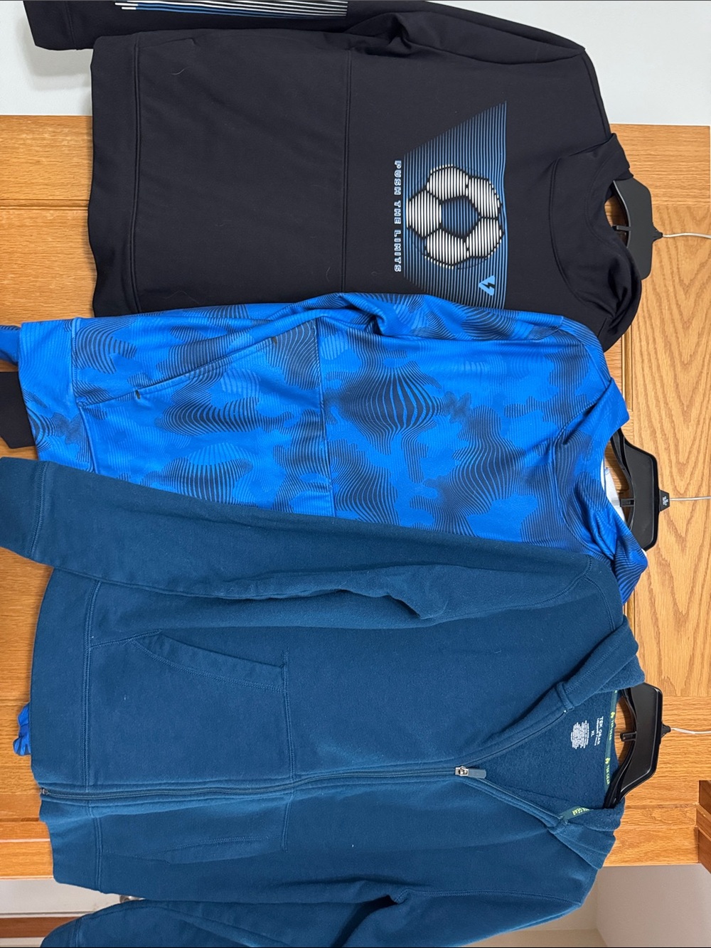 tek gear Kids Black fleece Hoodies, Sz XL (18-20)